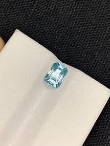 Sparkling Natural Blue Zircon Gemstone for Jewelry Making , 1.50 Cts Cambodian Zircon Faceted Stone - Etsy