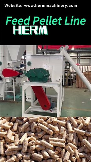 Automated 3-4T/H Feed Production Line | Smart Solution for Modern Feed Mills! #pigfeedmill