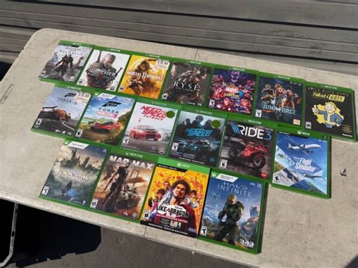 Xbox One Video Games - video gaming - by owner - electronics media sale - craigslist