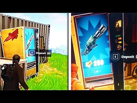 ALL "Vending Machine" LOCATIONS in Fortnite! - NEW "Vending Machine" in Fortnite Battle Royale!