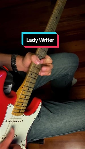 Lady Writer Solo Cover by Dylan Guitar 04