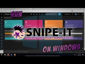 Self-hosted Asset Management System with Snipe-IT on Windows