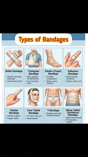 Types of bandage