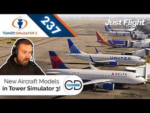 NEW AIRCRAFT MODELS - Tower! Simulator 3, Episode 237
