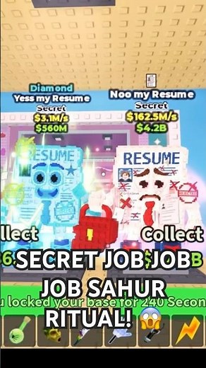 How to Do the JOB JOB JOB SAHUR Ritual in Steal a Brainrot! 😱 1% SECRET!