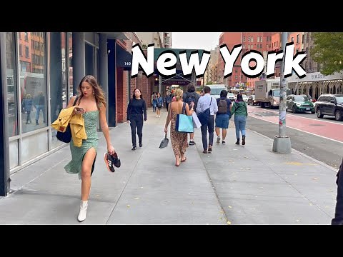Manhattan NYC Tour 2022 - 4k New York City Walk