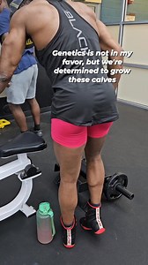 10K views · 72 reactions | They say genetics play a major role in whether you develop strong calves or not, their overall shape and size. Right now I'm training then 5 days a week. Let's see how much consistency and hard work can shape their development. #gym #workout #calves #fitnessjourney #girlswholift | Viramoves | Facebook