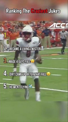 Ranking The Craziest Jukes #nfl #nflhistory #football #nflhighlights