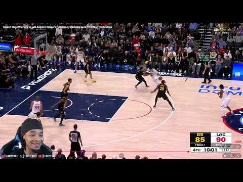 FlightReacts To WARRIORS at CLIPPERS | FULL GAME HIGHLIGHTS | April 12, 2026!