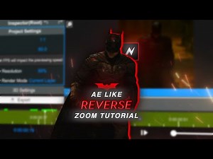 AE Style Reverse + Zoom Tutorial | Node Video Editor (Mobile Edit📱)