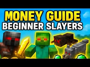 EASY COINS from SLAYERS! Beginner Money Guide (Zombie, Spider & Wolf) | Hypixel SkyBlock