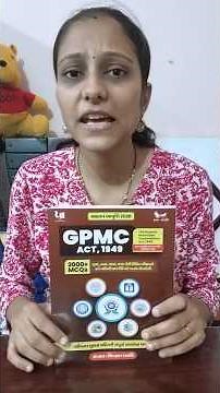 Gpmc Act 1949 | 2000+ MCQs book review 📚#gpmc #amc #smc #rmc #bmc