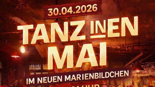Tanz in den Mai Party mit DJ Hausmann im Marienbildchen am 30.04.2026 in Neuss