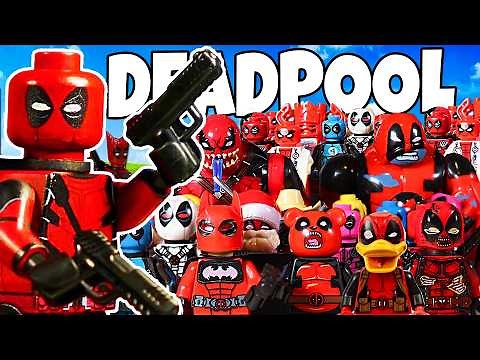 Building EVERY LEGO Deadpool Minifigure...