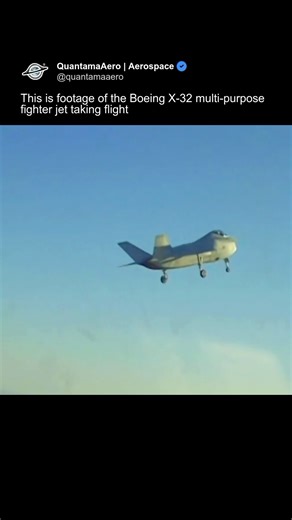This is the X-32 Taking Flight #airplane #history #aviation #cool #military #test #shorts
