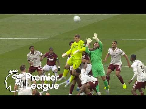 West Ham DENIED extra-time equalizer by VAR v. Arsenal | Premier League | NBC Sports