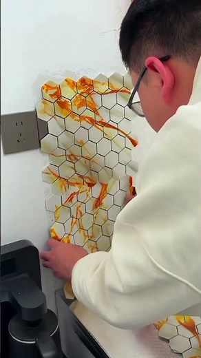 ✨ Peel & Stick Tiles for Kitchen & Bathroom – Stylish, Moisture-Resistant & Easy DIY! 💧🏡