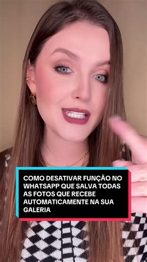Desativar função que salva fotos no WhatsApp