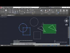 Autodesk Autocad - Region and Boolean Operations - Video 49