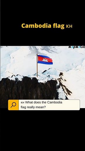 What’s Hidden in Cambodia’s Flag? 🇰🇭 Uncover Its Secret Meaning!