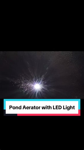 Pond Fountain Aerator with LED Light. 750 Watt 1 HP Motor 15,000 GPH #pond #fountain #lake #aerator #boat