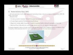 Arquitectura de computadoras.