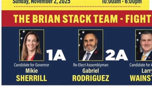 44 reactions · 6 comments | EARLY VOTING IS OPEN! VOTE COLUMN A ⭐️The Brian Stack Team⭐️ Voting has never been easier — make your voice heard! Polls open TODAY Tuesday–Saturday: 10 AM – 8 PM Sunday: 10 AM – 6 PM Every vote counts.  | Larry Wainstein | Facebook