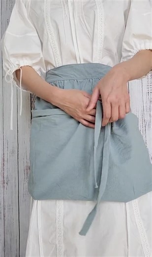 Gathering Apron: Pocketed Gardening Pouch for Fruits, Vegetables and Eggs - Etsy