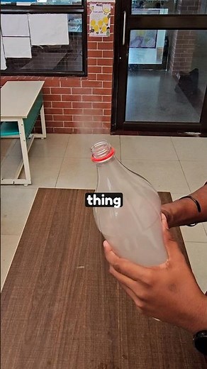 Cloud inside a Water bottle?? Cloud Formation explained