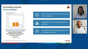 Simulation Framework for Highly Autonomous Trucks in a Logistics Centre
