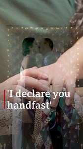 Can't get married? Many couples are turning to an ancient Scottish tradition instead. Find out how online handfasting ceremonies are helping love find a way. https://bbc.in/2xcZJo8 | BBC Hampshire & Isle of Wight