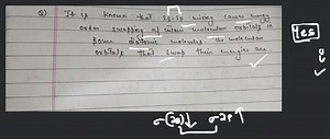 Q) It is known that 2 s-2 p mixing causes envy. order swapping ... | Filo