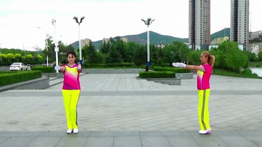 中国(佳木斯)行进有氧健身操新操10节