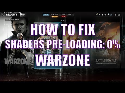 UPDATED Call of Duty: Warzone - Shaders Pre-loading stuck at 0% leads to CRASH -- FIX kind of