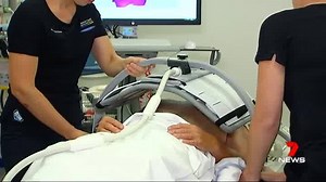In a Queensland first, the Sunshine Coast University Hospital is providing cancer patients with a more accurate radiation treatment. Specialised imaging equipment is better at pinpointing a tumour, increasing the protection of surrounding organs. www.7NEWS.com.au #7NEWS | 7NEWS Sunshine Coast