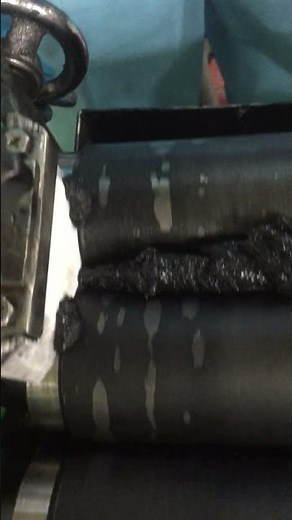 Three Roll Mills with carbon black materials trial