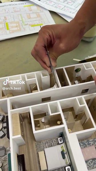 Model making 🖇️ Scale 1:25 interior design model by @alfaagraph #architecture #architect #modelmaking #maquette #archilovers #archistudent #archidaily #archdesign #architectures