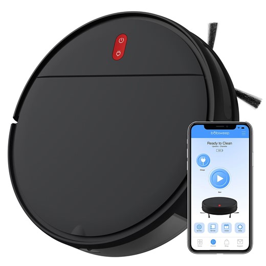 bObsweep Charlotte Robot Vacuum and Mop with Straight Line Navigation - Samsclub.com