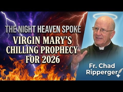 The Night Heaven Spoke – Virgin Mary’s Chilling Prophecy for 2026 | Fr. Chad Ripperger