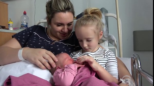 Beagles Welcome Newborn With Pure Joy