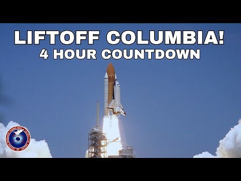 4-Hour Space Shuttle Launch Countdown & Liftoff | STS-83 | Space Shuttle Video Archive