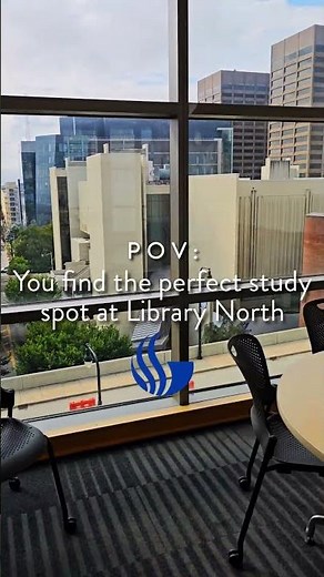 Georgia State University Libraries gives you beautiful views and a place to focus
