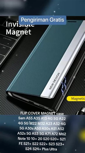 FLIP COVER MAGNET case Sam A55 A35 A13 4G 5G A22 4G 5G M22 M32 A23 A32 4G 5G A30s A50 A50s A51 A52 A52s 5G A53 5G A71 A72 M62 Note 10 10 20 S20 S20 S21 FE S21 S22 S22 S23 S23 S24 S24 Plus Ultra #fyp #casesamsung #case