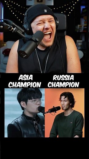 Asia Beatbox Champion vs Russian Beatbox Champion 😳 #tiktok #beatbox
