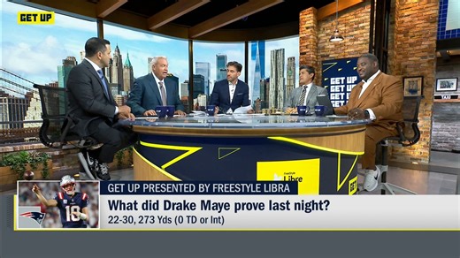 357K views · 5.5K reactions | "The difference is [Mike Vrabel]." Rex Ryan on the New England Patriots after beating the Buffalo Bills on SNF. | Get Up | Facebook