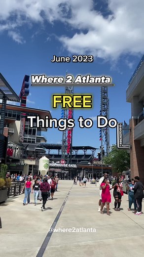 Protect your coins and still have a time. Here are free weekend events in June. *Location and status of events may change. #cheapatlfun #freethingstodoinatlanta #placestogoinatlanta #wheretogoinatl #stufftodoinatl