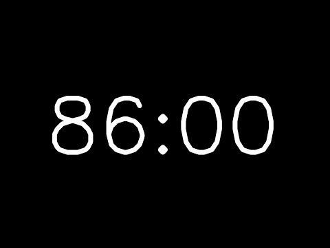 ⏰ 86分タイマー【長時間作業】効率重視