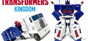 New Video Review of Transformers Kingdom Leader Class Earth Mode Ultra Magnus