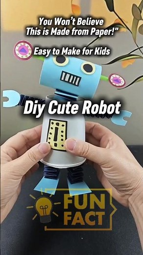 DiY Cute Robot #diy