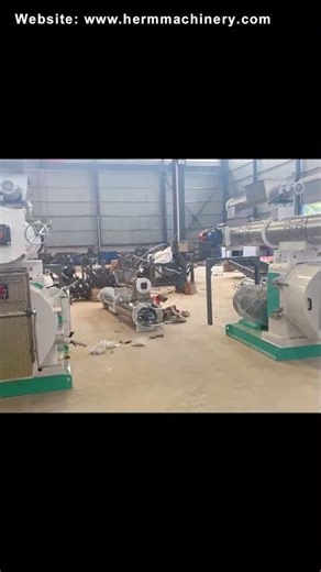 Feed Mill Machine for Making Poultry and Chicken Feed Pellet - Herm Machinery #feedpelletplant